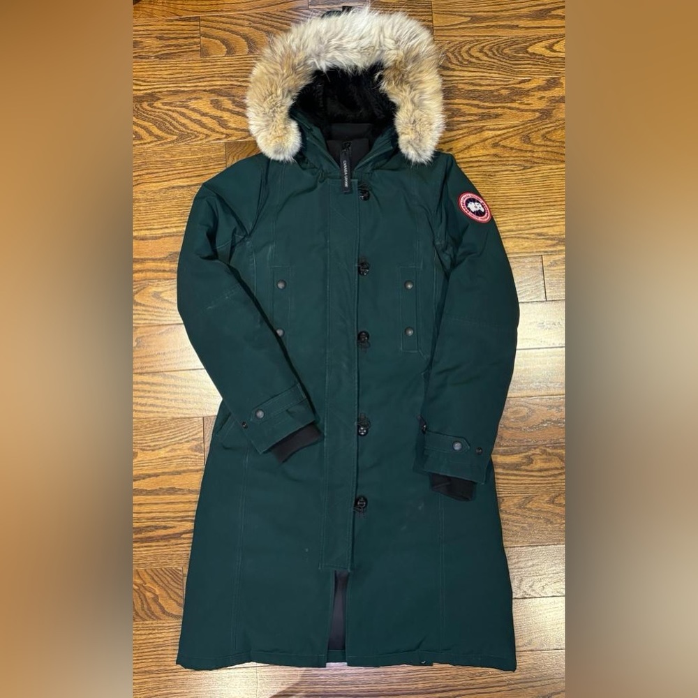 Canada Goose Kensington Parka in Algonquin Green XXS